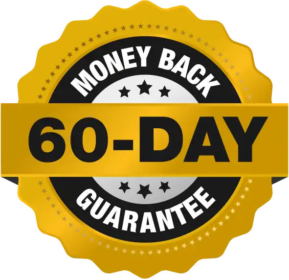DentaBiome 60 day money back guarantee badge